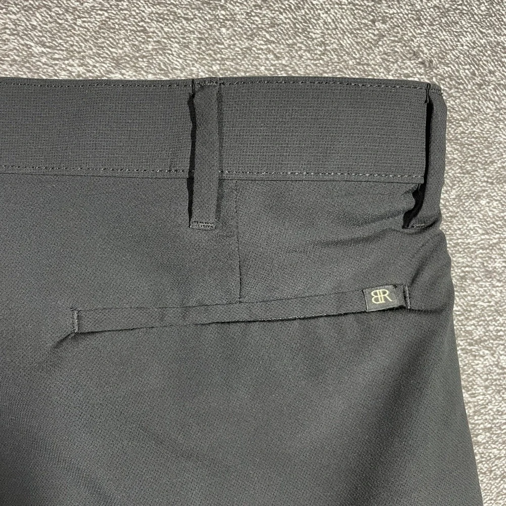 Banana Republic Mens Performance Chino Pants Black 36x29 Technical Travel Pant